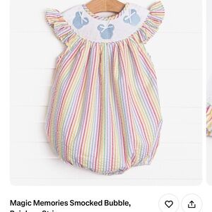 Striped Pastel Kids One Piece